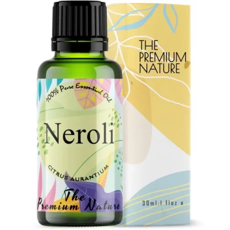 THE PREMIUM NATURE USDA Organic NEROLI Essential Oil - Citrus aurantium 100% Pure Natural Undiluted, Therapeutic Grade for Aromatherapy | Premium Certified Organic, Non-GMO (30 ML)