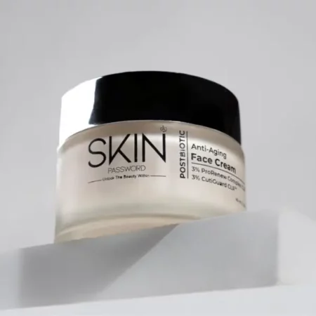 Skin Password Anti Aging Cream - Reduce Wrinkles & Fine Lines | 3% ProRenew Complex CLR™, 3% CutiGuard CLR™ | Collagen, Peptide & Elastin Booster | Synthesis Natural Retinal | 45ml
