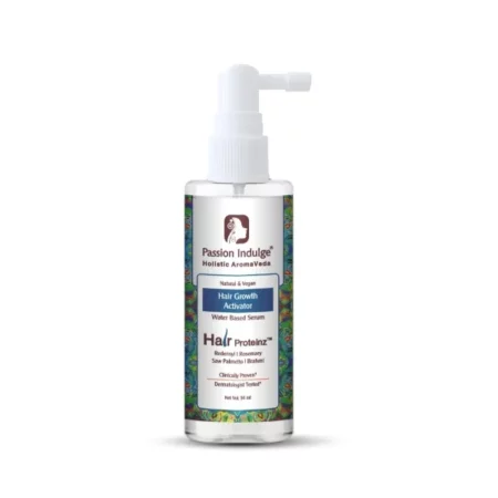 Passion Indulge Hair Growth Serum Rosemary HAIR PROTEINZ ACTIVATOR with Redensyl, Rosemary, Brahmi & Saw Palmetto| Water based Hair Serum for Women & Men - 50 ML |Pack of 1