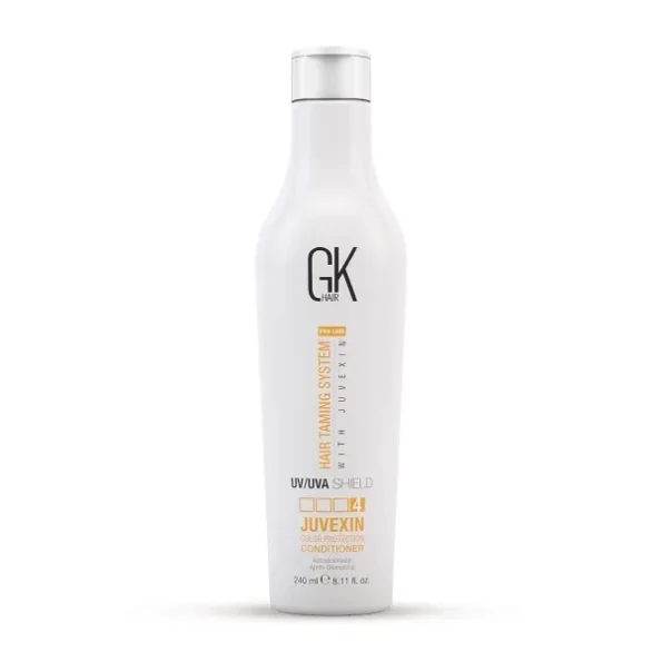 GK Hair Global Keratin UV Color Shield Conditioner 240 ml - Deep Cleansing Color & Sun Heat Protection For Color Treated Dry Damage Frizzy Hair - Sulfate And Paraben Free, Herbkart8t761eBKgv220HL.webp, Herbkart8t761eBKgv220HL