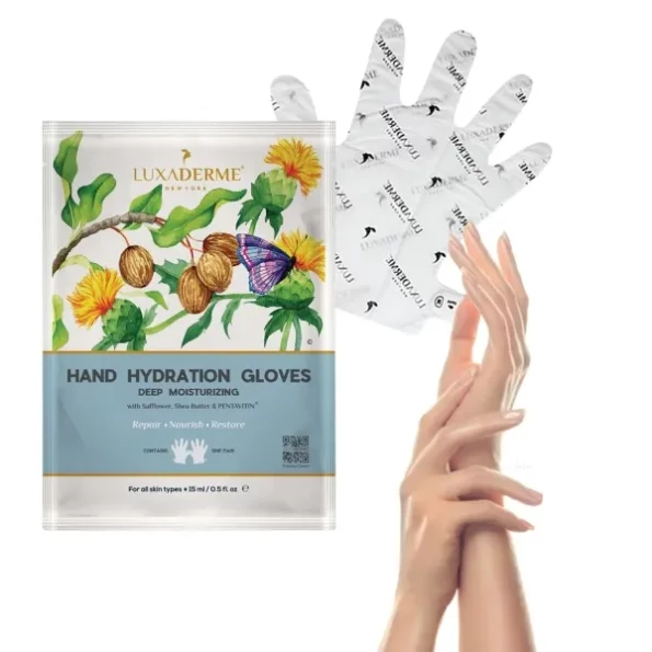 LuxaDerme Hand Hydration Gloves | Deep Moisturising Gloves | Long Lasting Hydration | Evens Out Skin Tone | Nourishes Nails & Cuticles (Pack of 1), Herbkart8t781iA9uqpluL.webp, Herbkart8t781iA9uqpluL