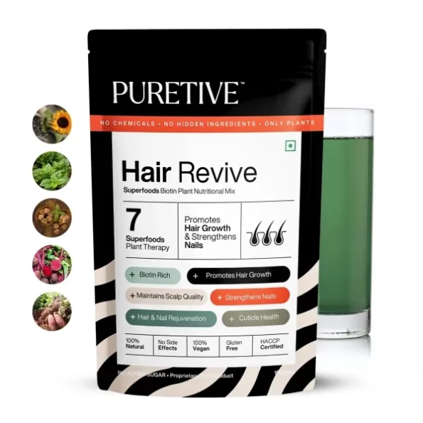 Puretive Hair Revive, Plant Based Biotin Powder 100gms, Herbkart8t771Duar8M8DL.webp, Herbkart8t771Duar8M8DL