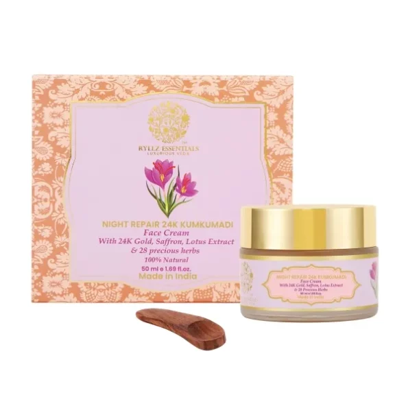 RYLLZ ESSENTIALS Kumkumadi Face Cream 50 ml, Herbkart8t771gSsWcsakL.webp, Herbkart8t771gSsWcsakL