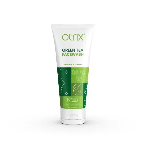 Otrix Green Tea Face Wash 100ml, Herbkart8t751D9jfKxvtL.webp,