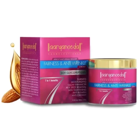 Aryanveda Fairness & Anti Wrinkle Face Cream for Summer Daily Use For Men and Women 90 GM