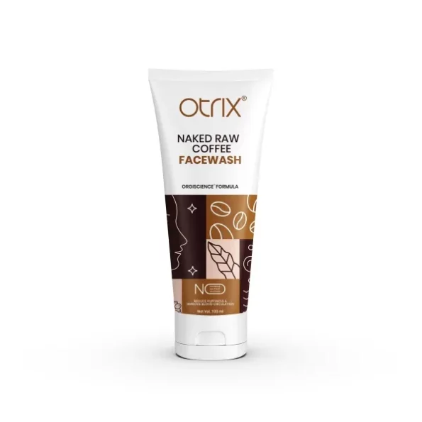 Otrix Naked Raw Coffee Face Wash - Exfoliating Cleanser 100ml, Herbkart8t751KEySmVa7L.webp, Herbkart8t751KEySmVa7L