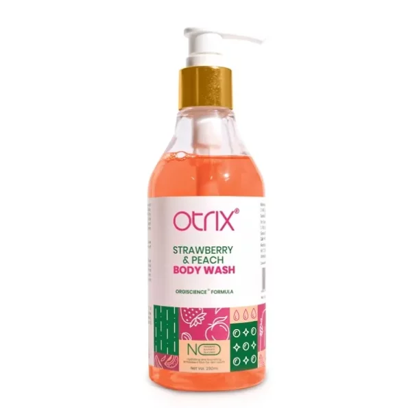 Otrix Strawberry and Peach Hydrating Body Wash 290ml, Herbkart8t7516XcWaTHJL.webp, Herbkart8t7516XcWaTHJL