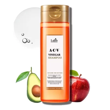 LA'DOR ACV Shampoo | Clarifying Shampoo for Build Up | Korean Products | Apple Cider Vinegar Shampoo | K Beauty Products | Korean Hair Care Products | Korean Shampoo for All Hair Types - 150ml