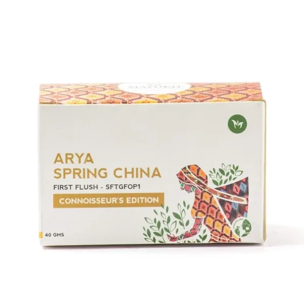 Mayukh - Arya Spring China 1st Flush Darjeeling Tea, 40Gms - 16 Cups available on Herbkart