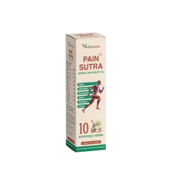 Vedarma Pain Sutra Herbal Pain Relief Oil 100 ml, Herbkart8t75181yD20bJZL.webp, Herbkart8t75181yD20bJZL