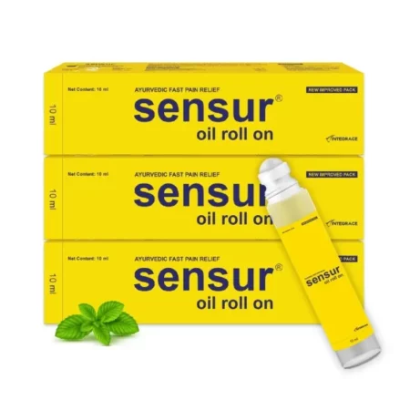 Sensur Natural & Ayurvedic Pain Relief Oil Roll On -(10ml, Pack of 1)