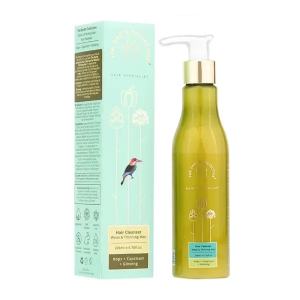 The Earth Collective Hair Cleanser For Weak And Thinning Hair (200 Ml), Herbkart8t751UOfpw5nmL.webp, Herbkart8t751UOfpw5nmL