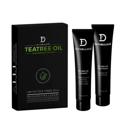 De Fabulous Tea Tree Oil Shampoo & Masque 75ml - Travel Pack of 1 |All hair types | Scalp Health | Sulphate Free