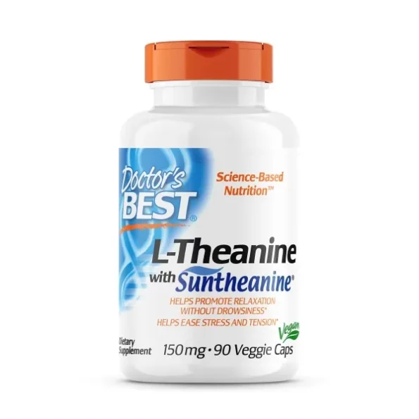 Doctor's Best, Suntheanine L-Theanine, 150 mg, 90 Veggie Caps, Herbkart8t771-aeocsF0L.webp, Herbkart8t771 aeocsF0L