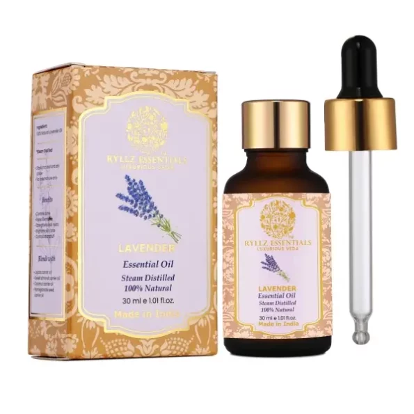 RYLLZ ESSENTIALS Lavender Essential Oil With Glass Dropper (30ml), Herbkart8t7812yvzEoFOL.webp, Herbkart8t7812yvzEoFOL