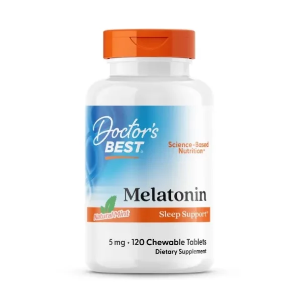 Doctor's Best Melatonin 5mg 120 Tablets, Herbkart8t761JEEFSNpkL.webp, Herbkart8t761JEEFSNpkL