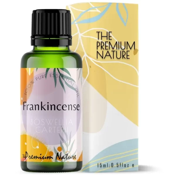 THE PREMIUM NATURE USDA Organic FRANKINCENSE Essential Oil - Boswellia carterii, 100% Pure Natural Undiluted, Therapeutic Grade for Aromatherapy | Premium Certified Organic, Non-GMO (15 ML), Herbkart8t781X7YLcNZ3L.webp, Herbkart8t781X7YLcNZ3L
