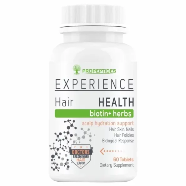 Propeptides Biotin Tablets For Hair Growth With Sesbania (10000mcg) -60 Tablet available on Herbkart