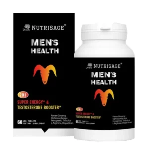 Nutrisage Men Health With Cordyceps,Ginseng,Tribulus,Fenugreek,Mucuna,Safed Musli, L Arginine & Ashwagandha, 60 Tablets available on Herbkart