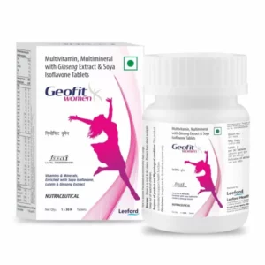 Geofit Multivitamin Tablets for Women with Biotin, Multiminerals and Ginseng Extract - 30 Tablets available on Herbkart