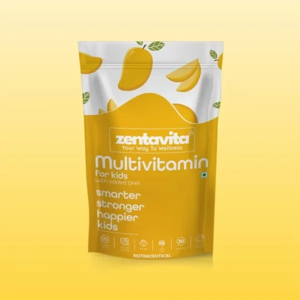 Zentavita Multivitamin Gummies for Kids with added DHA | Smarter, Stronger & Happier Kids | No Added Sugar (30 Gummies), Herbkart8t761AKpJzjhcL.webp, Herbkart8t761AKpJzjhcL