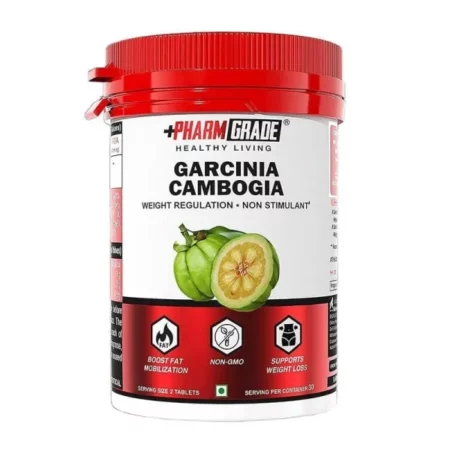 Pharmgrade Healthy Living Garcinia Cambogia 1000mg for Men and Women | 100% Natural Garcinia Cambogia Extract Boost Fat Mobilization (Garcinia Cambogia)