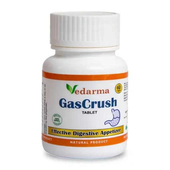 Vedarma GasCrush Tablets, 60 tablets, Herbkart8t771V7Q3JpFIL.webp, Herbkart8t771V7Q3JpFIL