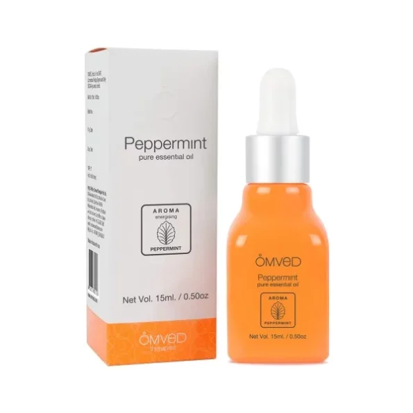 Omved Peppermint Pure Natural Essential Oil, 15ml, Herbkart8t75183ALiQfLL.webp, Herbkart8t75183ALiQfLL