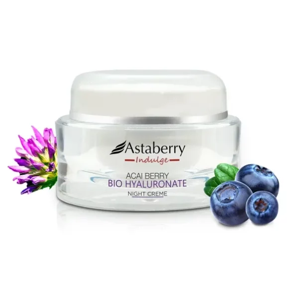 Astaberry Indulge Acai Berry Bio Hyaluronate Night Creme For Face, 50g, Herbkart8t771WuzeSsexL.webp,