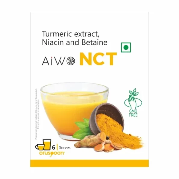 Aiwo NCT | Turmeric Extract | Niacin | Betaine | Turmeric latte, Turmeric Tea | 6 Serves, Herbkart8t761A6us93uHL.webp, Herbkart8t761A6us93uHL