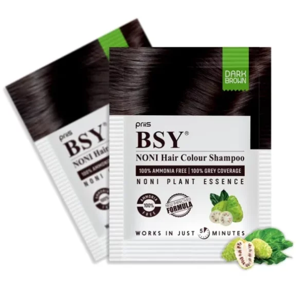 BSY Noni Dark Brown Hair Color Shampoo (20ml x 10 Sachets), Herbkart8t761yng7s2zCL.webp, Herbkart8t761yng7s2zCL