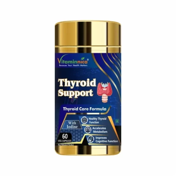 Vitaminnica Thyroid Capsules (60 Capsules) available on Herbkart