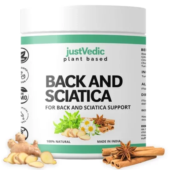 Just Vedic Back and Sciatica Support Drink Mix (200 Grams), Herbkart8t761OYIRzG3gL.webp, Herbkart8t761OYIRzG3gL