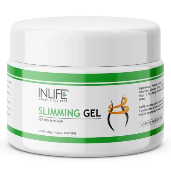 INLIFE Slimming Gel, Garcinia Cambogia, Aloe Vera, Jatiphala, Guggulu - 100g available on Herbkart