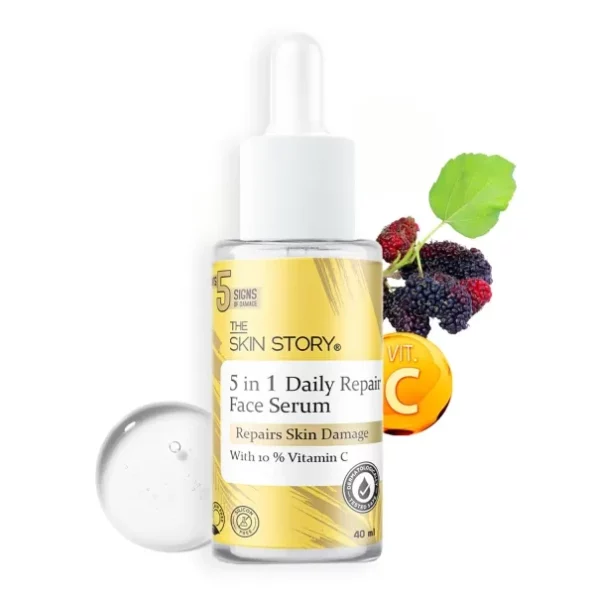 The Skin Story Vitamin C Face Serum 10% 5 In 1 Daily Face Repair 40 Ml, Herbkart8t761mtWECSAyL.webp, Herbkart8t761mtWECSAyL