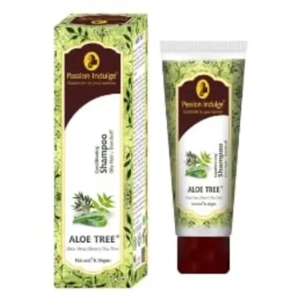 Passion Indulge Aloe Tree 2 in 1 Anti Dandruff & Oily Scalp shampoo plus conditioner with Tea Tree, Aloe Vera and Neem - 200ml, Herbkart8t731M94raiXrL.webp, Herbkart8t731M94raiXrL