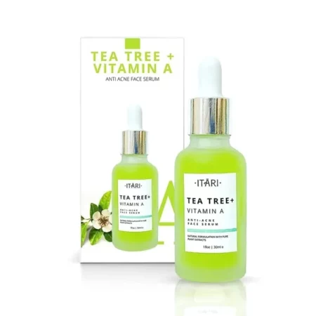 ITARI Tea Tree + Vitamin A Anti Acne Serum W/Green Tea & Neem Extracts PARENT (30 ML)