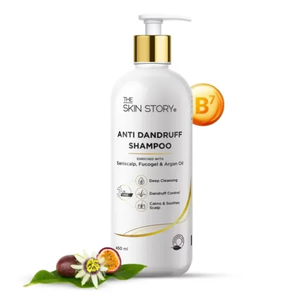 The Skin Story Anti-Dandruff Shampoo with Saniscalp & Argan Oil 450ml, Herbkart8t761x1GkPU1yL.webp,