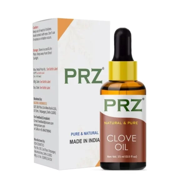 PRZ Clove Essential Oil, 15 ml, Herbkart8t7614iolIn5AL.webp, Herbkart8t7614iolIn5AL