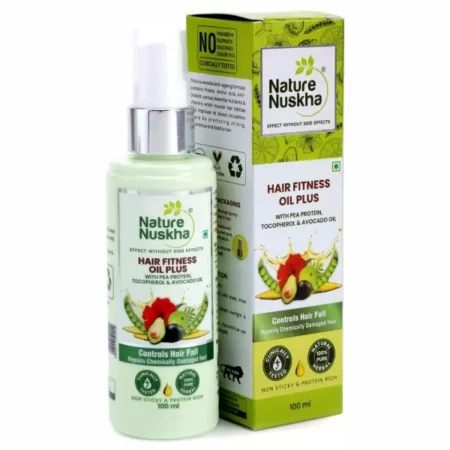 Nature Nuskha Protein Rich Hair Growth Oil with Rosemary, Avacado Oil & Vitamin E | Hair Fall Control, Anti Dandruff & Damaged Hair Repair Formula, Non-Sticky, No Paraben, for Women & Men, 100ml