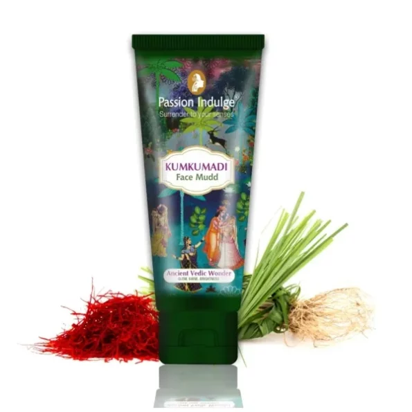 Passion Indulge Kumkumadi Natural Face Mudd Pack - 100gm, Herbkart8t761C9yz20HexL.webp,