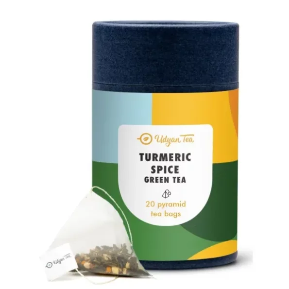 Udyan Tea Turmeric Spice Green Tea, 20 Pyramid Tea Bags, Herbkart8t751q6UQxXRDL.webp,