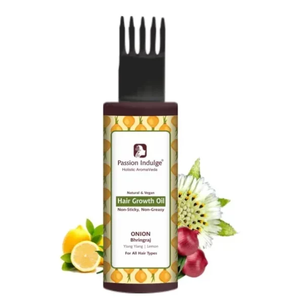 Passion Indulge Onion & Bhringraj Hair Growth Oil - 100ml, Herbkart8t761LMXQ0tzFL.webp, Herbkart8t761LMXQ0tzFL