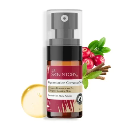 The Skin Story Anti-Pigmentation Serum | Clear and Bright Skin | Alpha with 2% Niacinamide & 2% Alpha Arbutin | Face Serum for Acne Marks | Hyperpigmentation Serum | Fades Blemishes & Reduces Dark Spots | Lightweight | Women & Men | 25ml