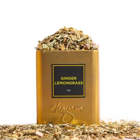 Chayam Ginger Lemongrass Tea - 50g available on Herbkart