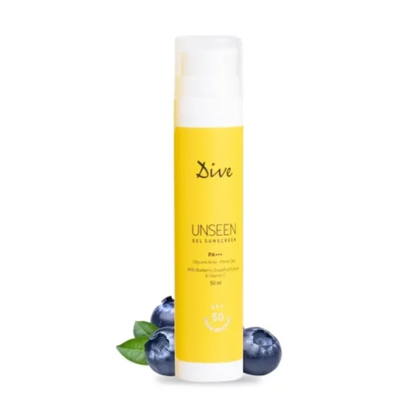 DIVE UNSEEN GEL SUNSCREEN SPF 50, PA+++ | Suitable for all Skin Types | Grease-Free & Water-Resistant | UVA/UVB | Free from Paraben and Cruelty, Non-Comedogenic 50ml, Herbkart8t7411R8jAvFgL.webp, Herbkart8t7411R8jAvFgL