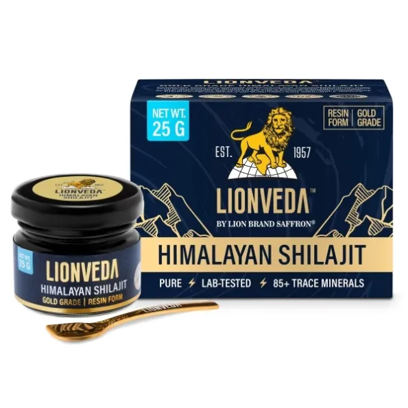 LIONVEDA 25g Original Himalayan Shilajit Resin(Certified Gold Grade) for Men, Gym, Stamina, Energy & Improved Health | 100% Pure Shilajit/Shilajit Liquid (25gm (Pack of 1)), Herbkart8t781PMIvZVFBL.webp, Herbkart8t781PMIvZVFBL