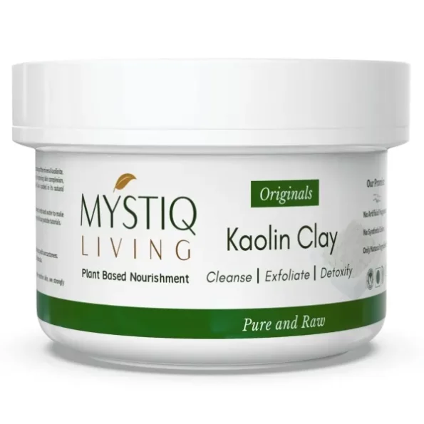 Mystiq Living Kaolin Clay Powder - 175 GM, Herbkart8t76120W6HE1SrL.webp, Herbkart8t76120W6HE1SrL