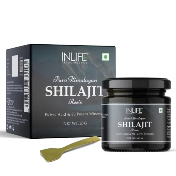 INLIFE Shilajit Resin 20g available on Herbkart