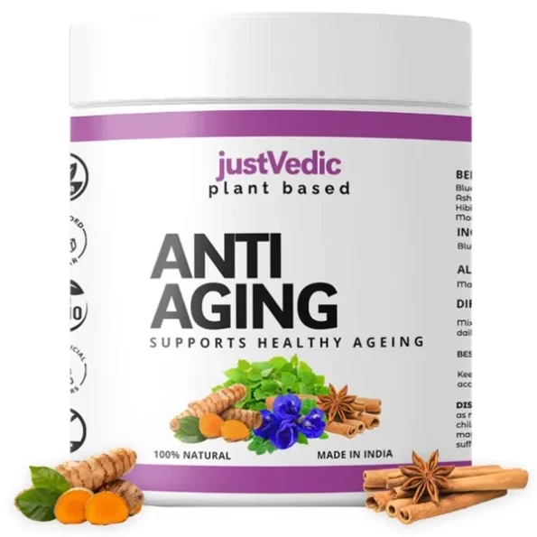 Just Vedic Anti Aging Drink Mix (200 Grams), Herbkart8t751dFlbLisKL.webp, Herbkart8t751dFlbLisKL